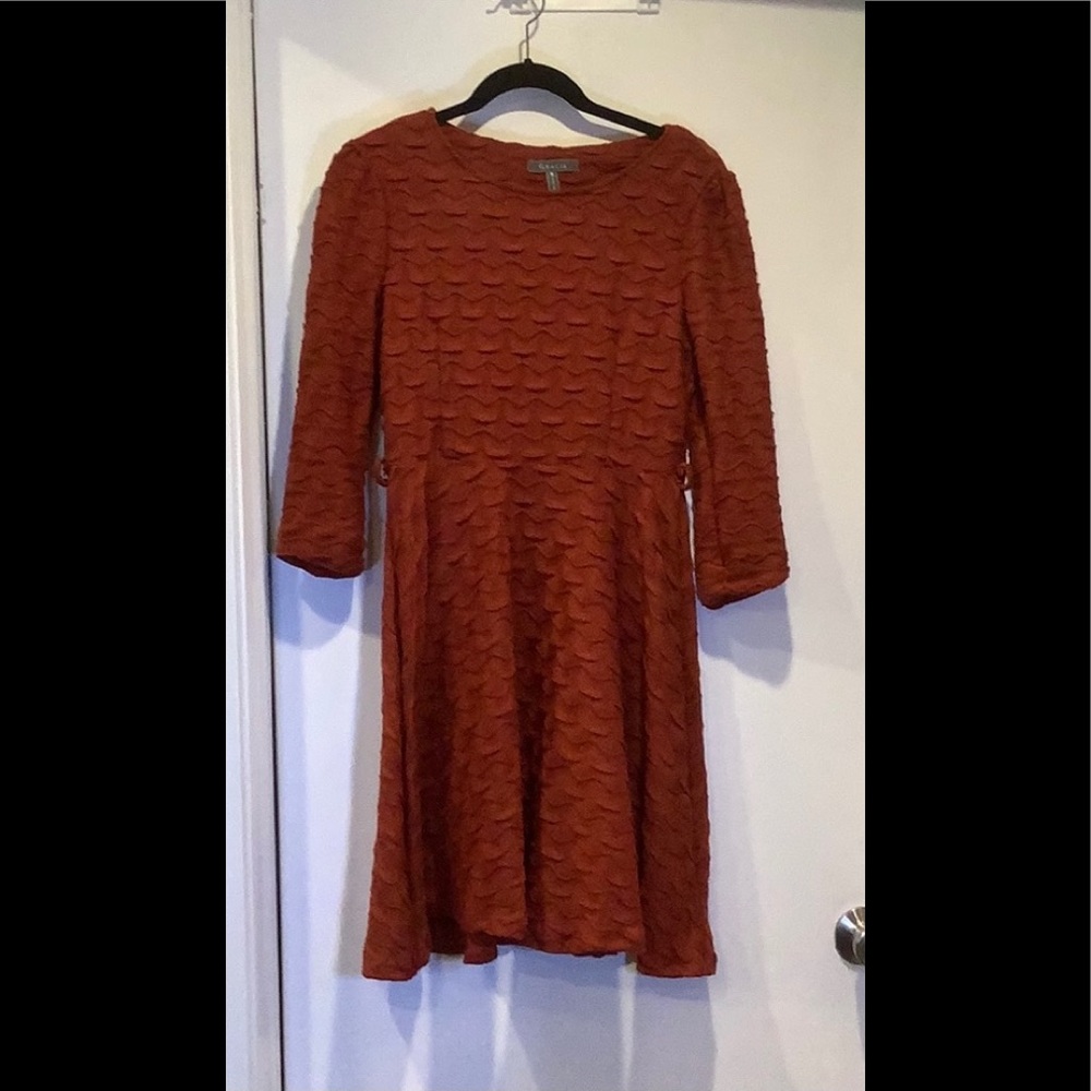 Gracia Knit 3/4 Sleeve Dress M
